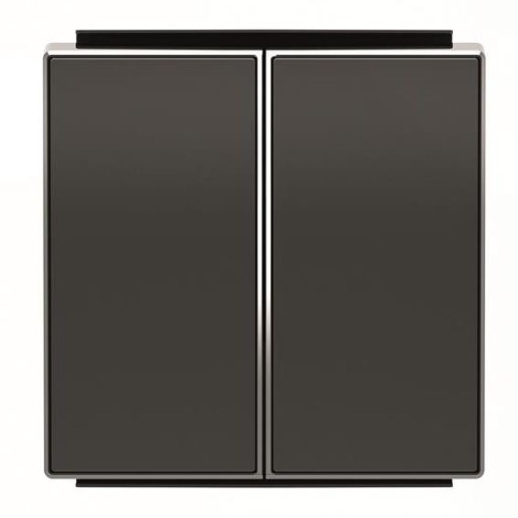 Клавиша двойная ABB SKY, черный, 8542 NS