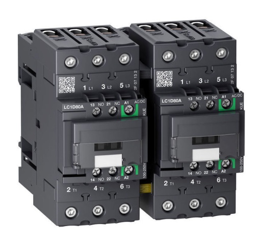 Реверсивный контактор TeSys D 3P 80А 100В AC//DC 37кВт