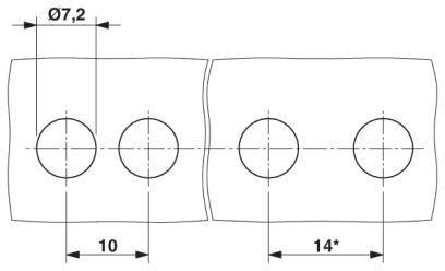 Проходная клемма VDFK 6