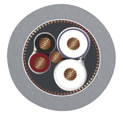 Системный кабель шины SAC-5P-MR/ 5,0-923 CAN SCO