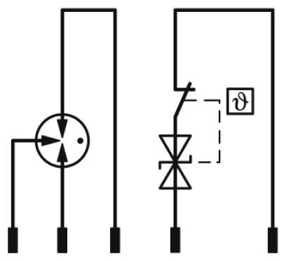 Штекерный модуль для защиты от перенапр-й TTC-6P-1X2-24DC-I-P