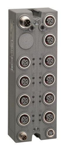 Дискретный модуль CANopen IP 67, 16 вх/вых, разъемы М12