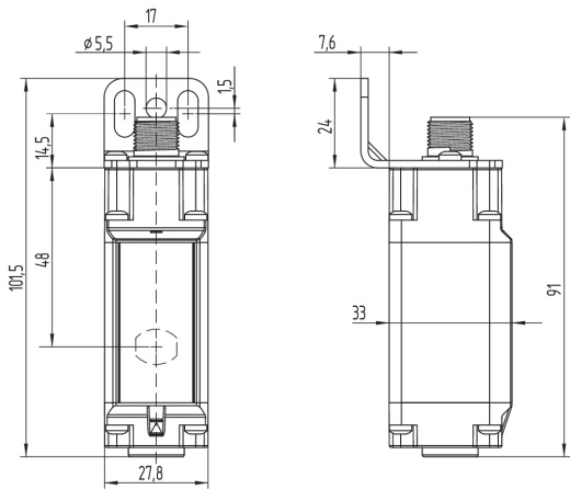 Cветовой барьер безопасности Schmersal SLB440-ER-2-ST