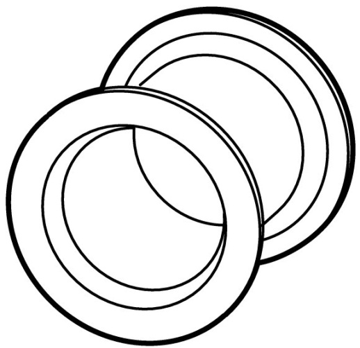 Z-D01/PE-4 Картридж с кольцами для плавких вставок 4А