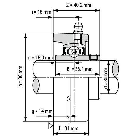 Подшипниковый узел TECHNIX UCFL206