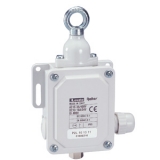 PLN U1 AT25 W Концевой выключатель с канатным кольцевым рычагом, без кнопки возврата, 1НО 1НЗ, IP65, усилие тяги 25Н