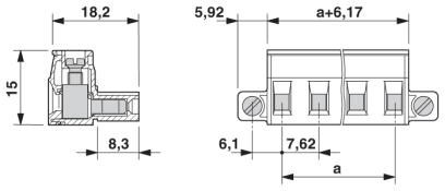 Разъем печатной платы GMSTB 2,5/ 5-STF-7,62 EX