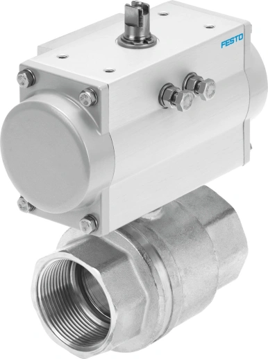 Шаровой кран с приводом Festo VZBM-A-11/4