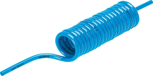 Спиральная полиуретановая трубка Festo PUN-10X1,5-S-6-BL