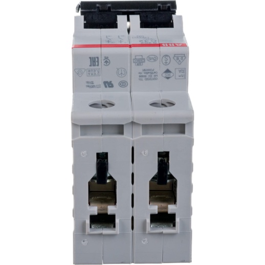 Выключатель автоматический модульный ABB S202 2п C 32А 6кА C32 2CDS252001R0324