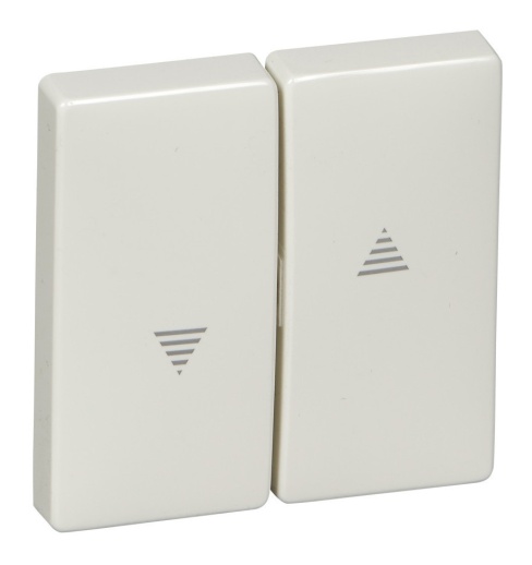 Клавиша для жалюзийного выключателя MERTEN SYSTEM DESIGN, белый