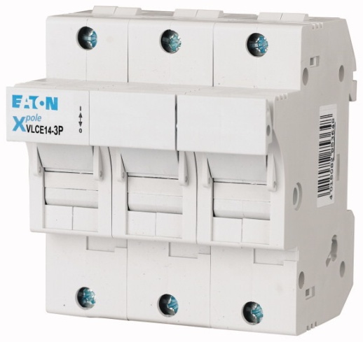 VLCE14-3P Держатель/разъединитель цилиндр. вставок 14х51, 3Р