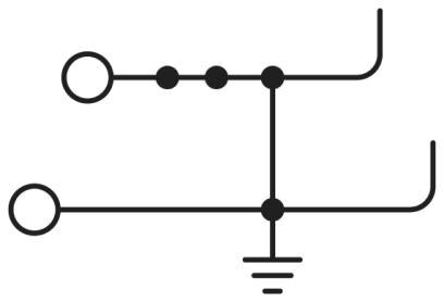 Двухъярусная заземляющая клемма QTTCB 1,5/ 2P-PE