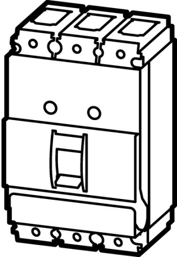 NZMH1-S100 Автоматический выключатель 100А, 3 полюса, откл.способность 150кА, без тепловой защиты
