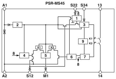 Реле безопасности PSR-MS45-1NO-1DO-24DC-SC