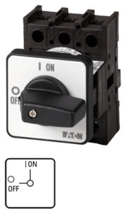 Выключатель в корпусе, 3P, 63A , красная ручка P3-63/I3-RT