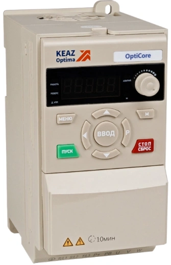 Преобразователь частоты КЭАЗ OptiCore B100 B100-H2K2-220-T (2,2 кВт 12,5 A 1ф 220 В)