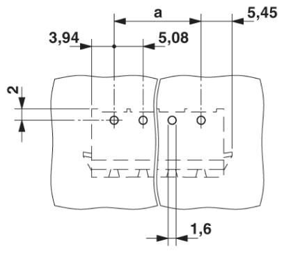 Разъем печатной платы CCA 2,5/ 7-G-5,08 RNP26THR