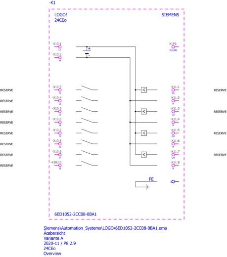 Логический модуль LOGO! 6ED1052-2CC08-0BA1