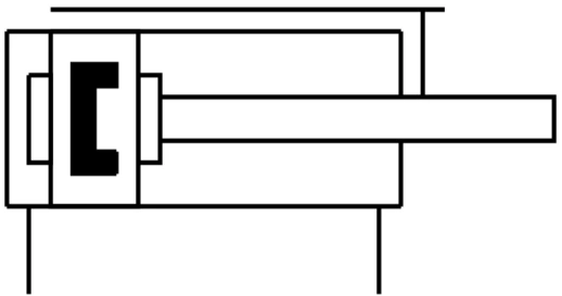 Компактный пневмоцилиндр Festo ADVUL-40-10-P-A