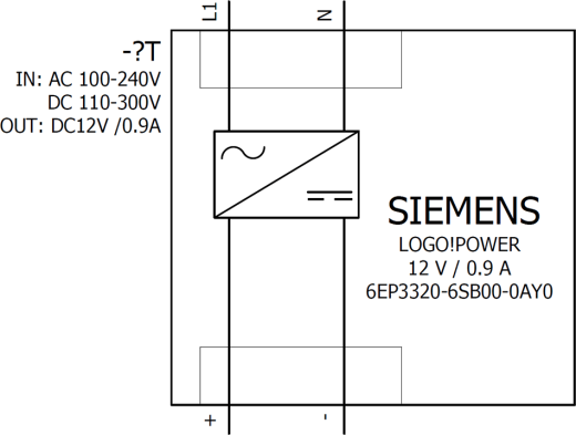 Логический модуль LOGO! 6EP3320-6SB00-0AY0