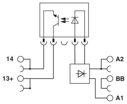 Модуль полупроводникового реле PLC-OSC-230UC/V8C/SEN