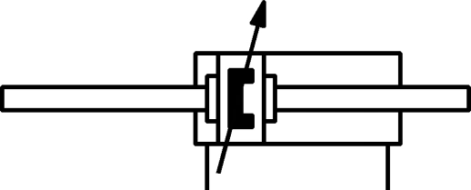 Стандартный пневмоцилиндр Aignep EL 063 0160 T