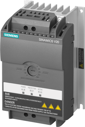 Базовый преобразователь SINAMICS V20 6SL3201-2AD20-8VA0