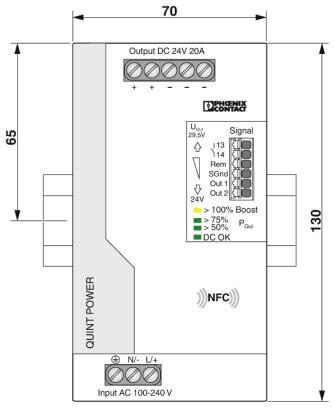 Источники питания QUINT4-PS/1AC/24DC/20
