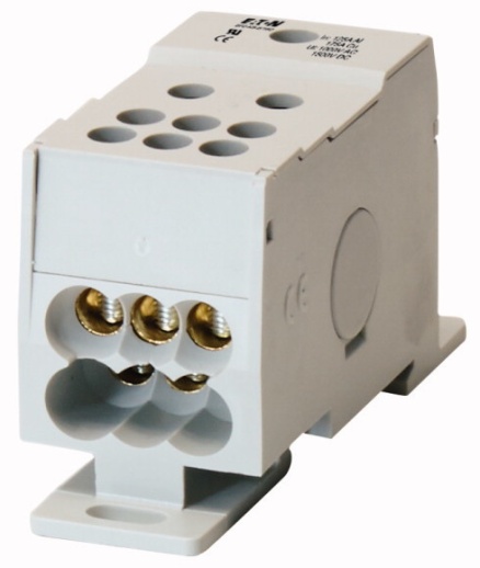 Распределительный блок, 160 А, 6 выходные клеммы BPZ-KB-6/160