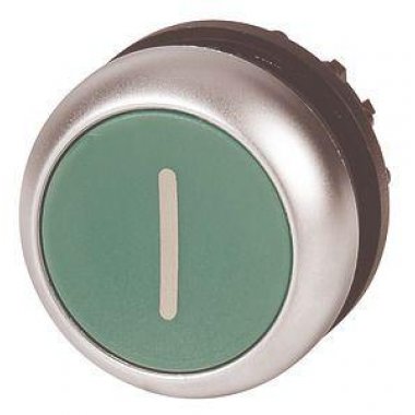 Головка кнопки без фиксации, цвет зеленый с обозначение I M22-D-G-X1