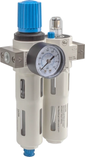 Блок подготовки воздуха KIPVALVE FRC-3/8-O-MIDI-A