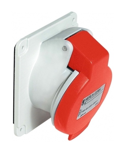 РОЗ СКР УСТ УГЛ ВИНТ16А 3P N E IP44 380В