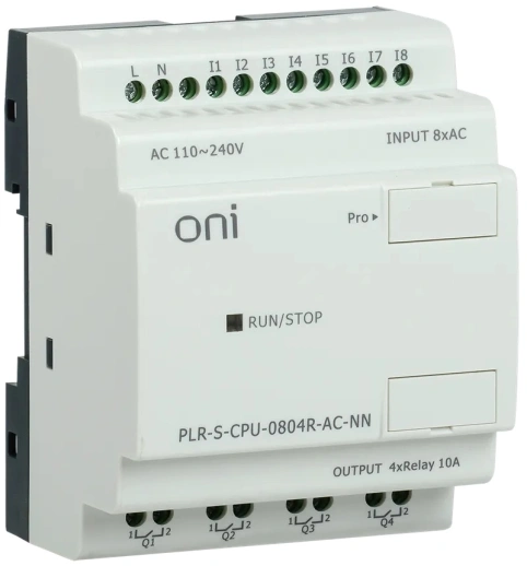 Логическое реле ONI PLR-S-CPU-0804R-AC-NN