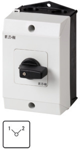 Кулачковый переключатель в корпусе 3P, Ie = 12A, Пол. 1-2, 90 ° 48х48 мм T0-3-8222/I1