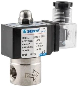 Электромагнитный клапан SENYA 2SK-025-08-D2-D