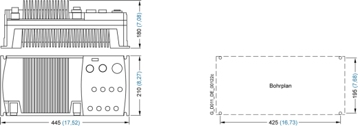 Преобразователь частоты SINAMICS G120D 6SL3525-0PE23-0AA1