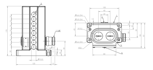 Блочный выключатель Balluff BNS 816-B08-THA-16-602-11-S90R