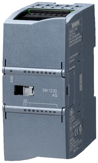 Модуль аналогового вывода SM 1232 4 AO S7-1200 SIMATIC Siemens 6ES72324HD320XB0