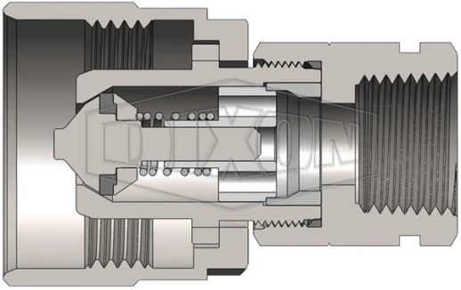 1/4 Розетка БРС CVV DIXON резьба BSP 2CVVBF2
