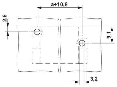 Разъем печатной платы MVSTBU 2,5/17-GFB-5,08
