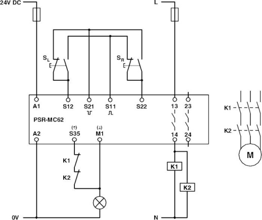 Реле безопасности PSR-MC62-2NO-1DO-24DC-SC