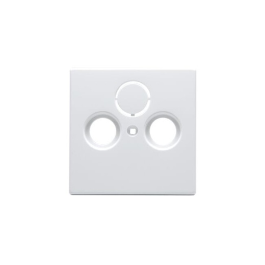 Накладка на розетку телевизионную ABB IMPRESSIVO, скрытый монтаж, белый, 1743-84