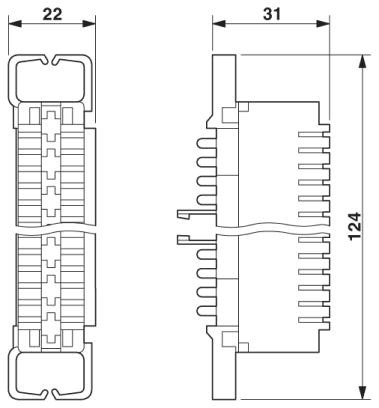 Разъединяющая колодка CT 10-TL