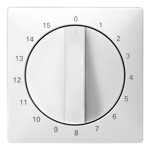 Накладка на таймер MERTEN SYSTEM DESIGN, полярно-белый