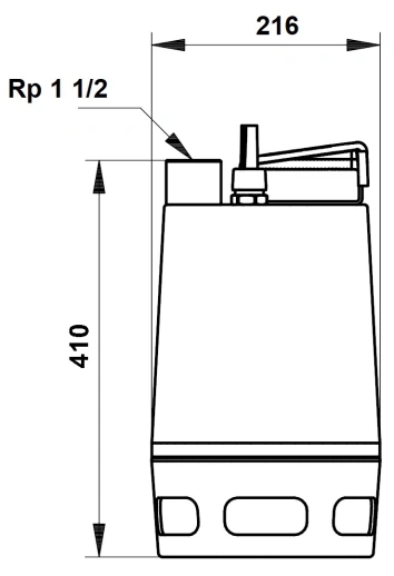 Дренажный насос Grundfos UNILIFT AP 35.40.08.1.V 96001672