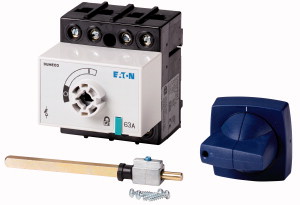 Выключатель-разъединитель Dumeco с рукоятью С-типа, 63А, 3РPlusпрох.N DMM63/1-SK