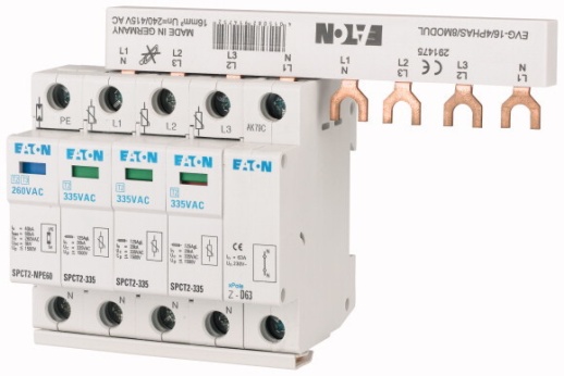SPCT2-335-3 NPE/BB Ограничитель перенапряжения, класс С, 1 N полюс