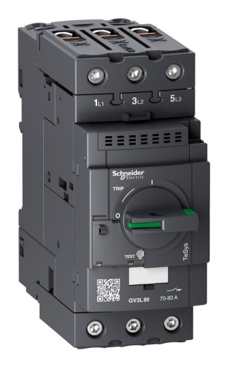 Выключатель автоматический магнитный расцепитель 80А зажим EVERLINK