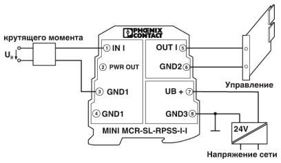 Разделитель питания MINI MCR-SL-RPSS-I-I